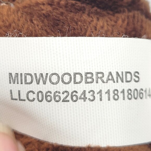 Midwood Brands Big Eyed Brown Monkey Plush Softie Toy Animal Collectible - Picture 8 of 9